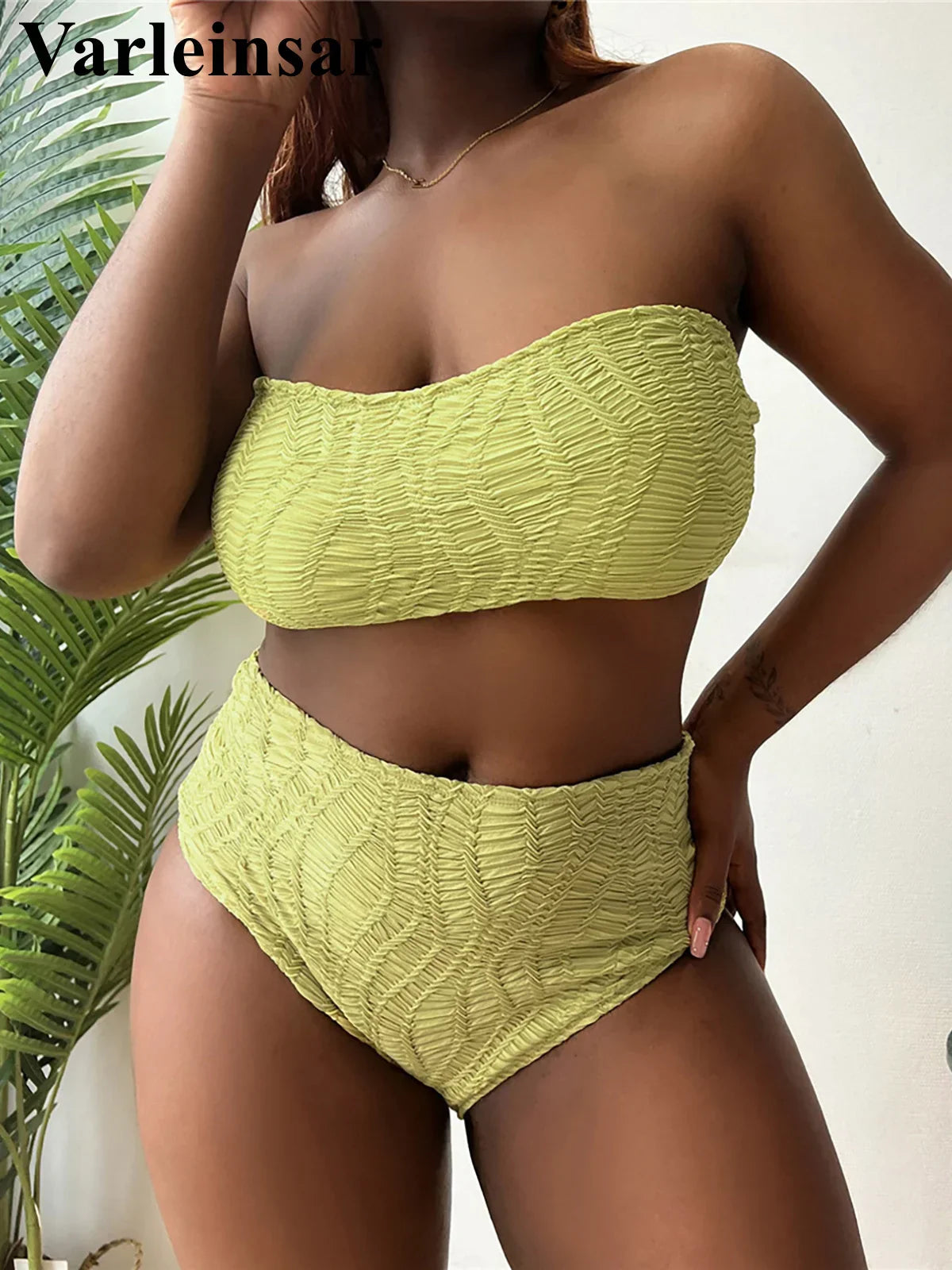 Strapless Bikini Size Swimwear Women