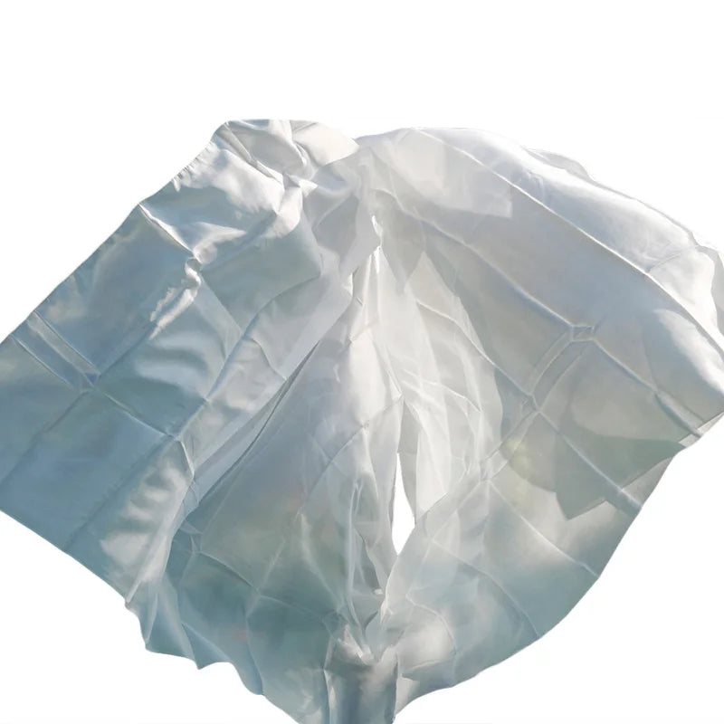 Silk Performance Dance Solid Color Light Texture