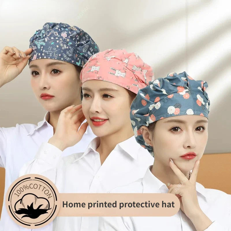 Colors Dustproof Cooking Cap Breathable Hotel Cook Cap