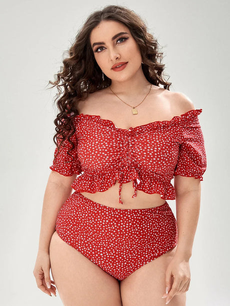 Women Push Up Bikinis Set Swimwear High Waist