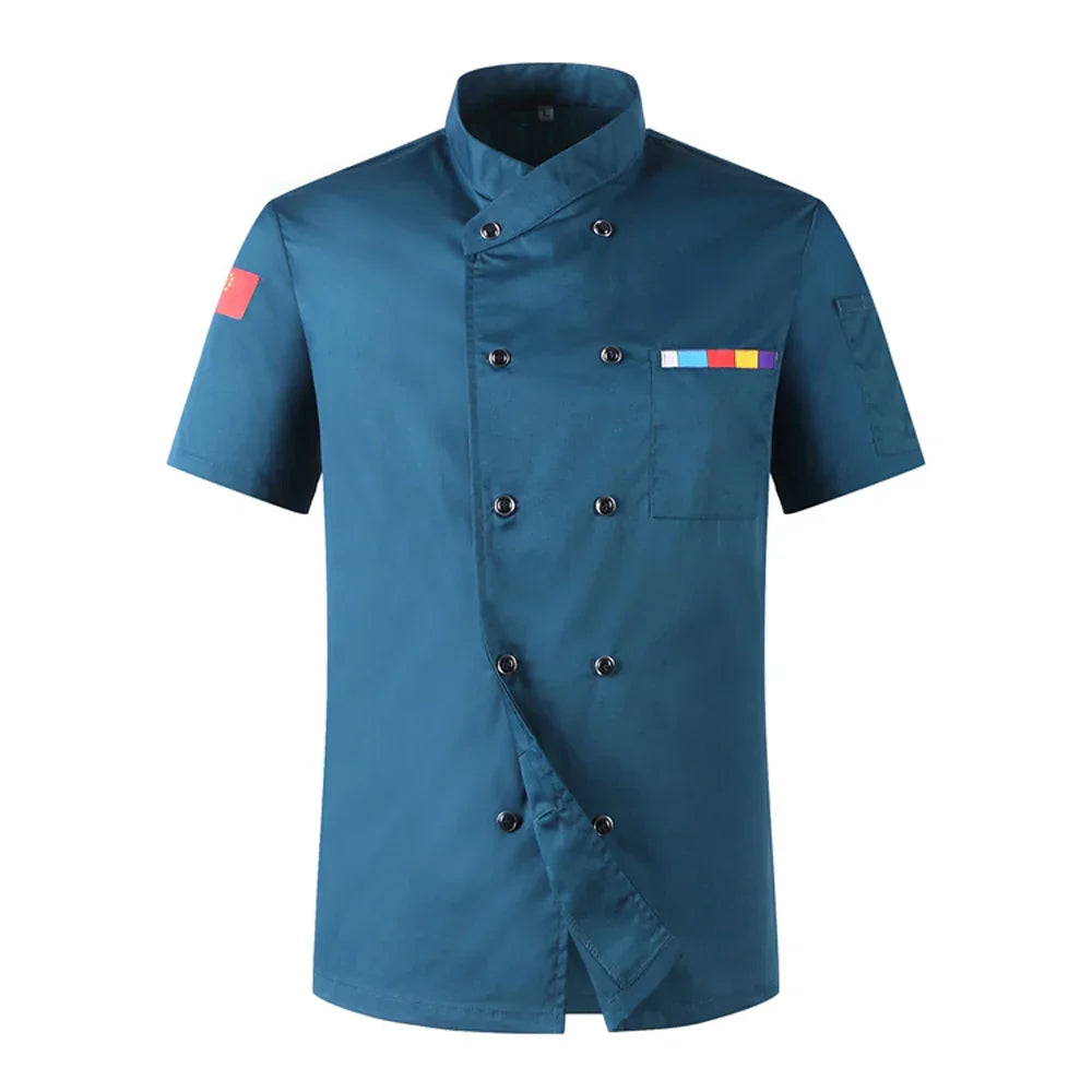 Colors New Wholesale Chef Jacket Hotel Chef' Uniform
