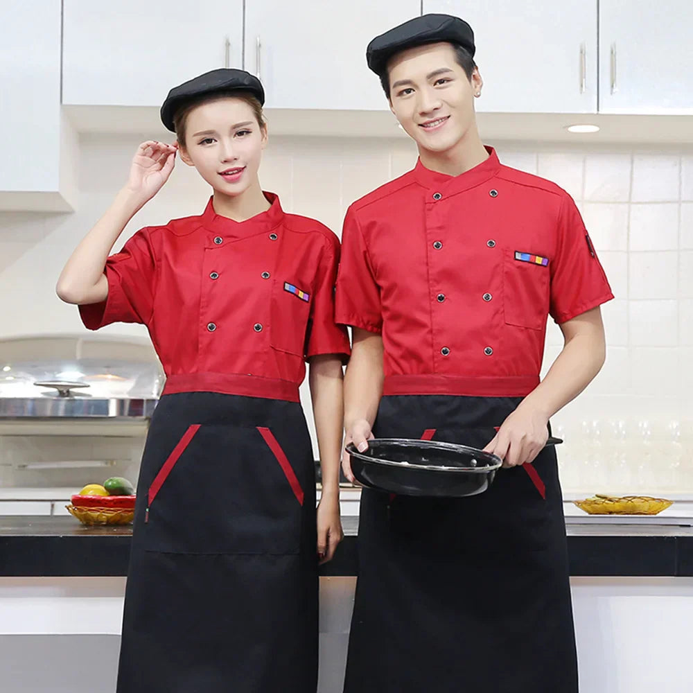 Colors New Wholesale Chef Jacket Hotel Chef' Uniform