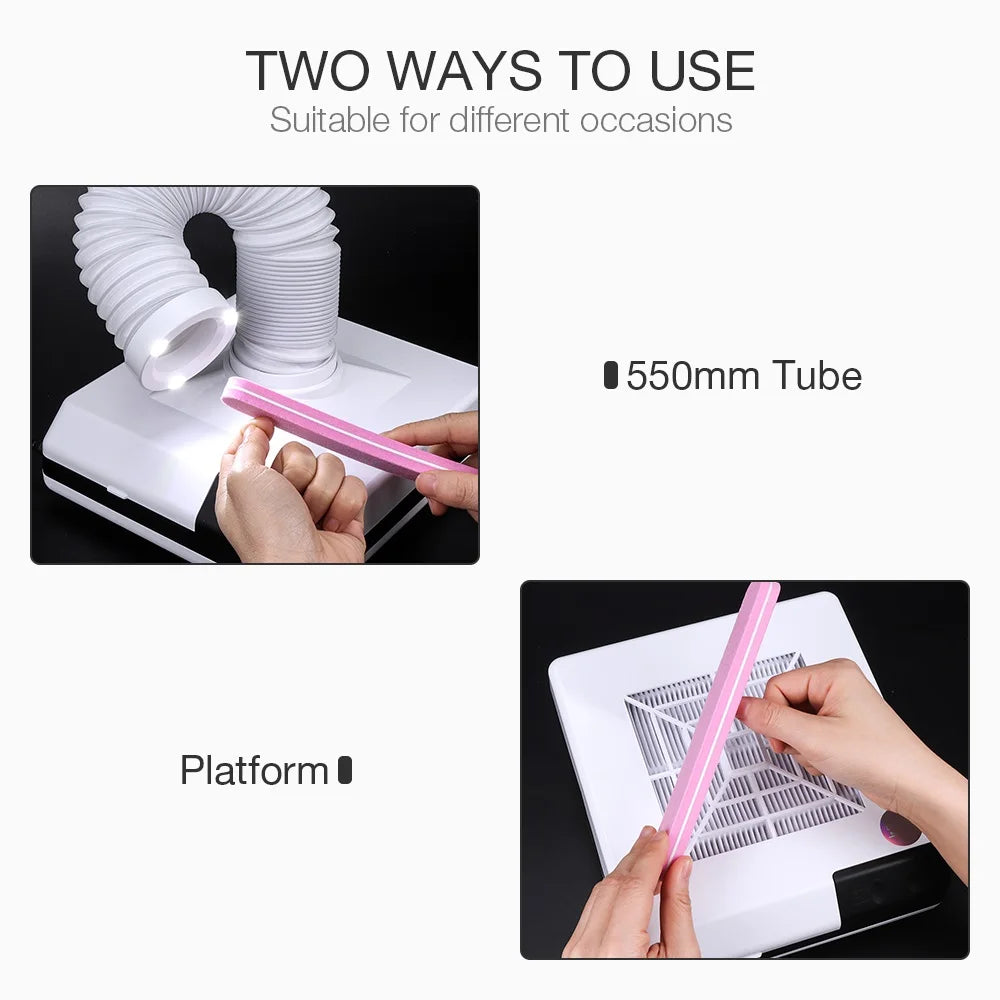 Power Strong Nail Dust Collector Vacuum Cleaner