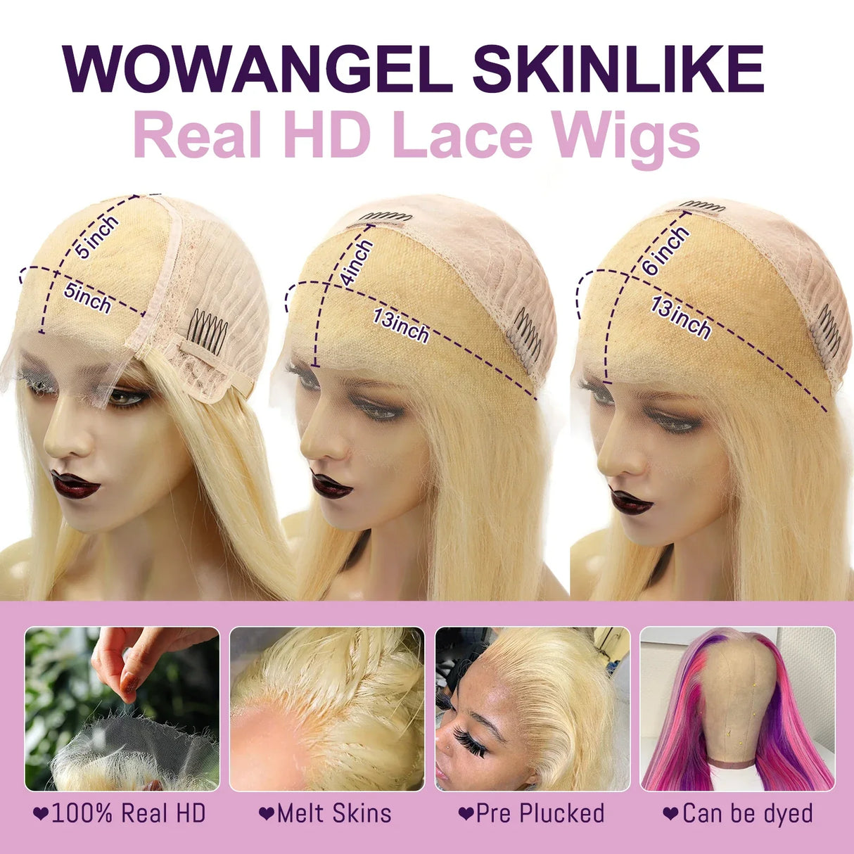 Wow Angel Hd Lace Frontal Wig 13X6 Full