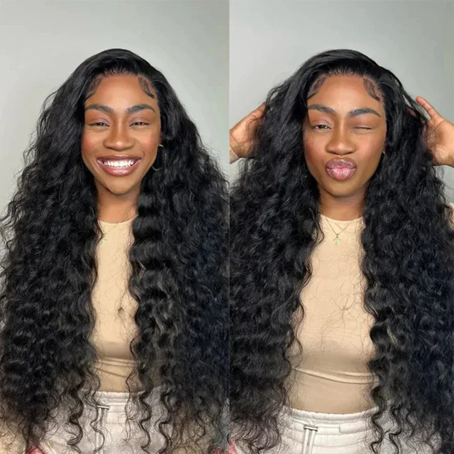 Density Loose Deep Wave Human Hair Lace