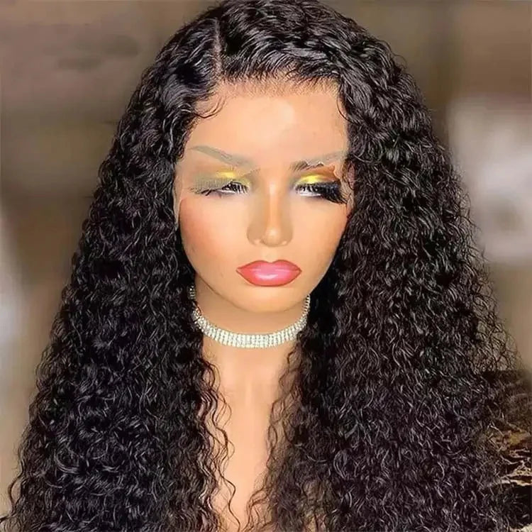Kinky Curly Hair 5X5/4X4 Hd Lace Closure Wigs