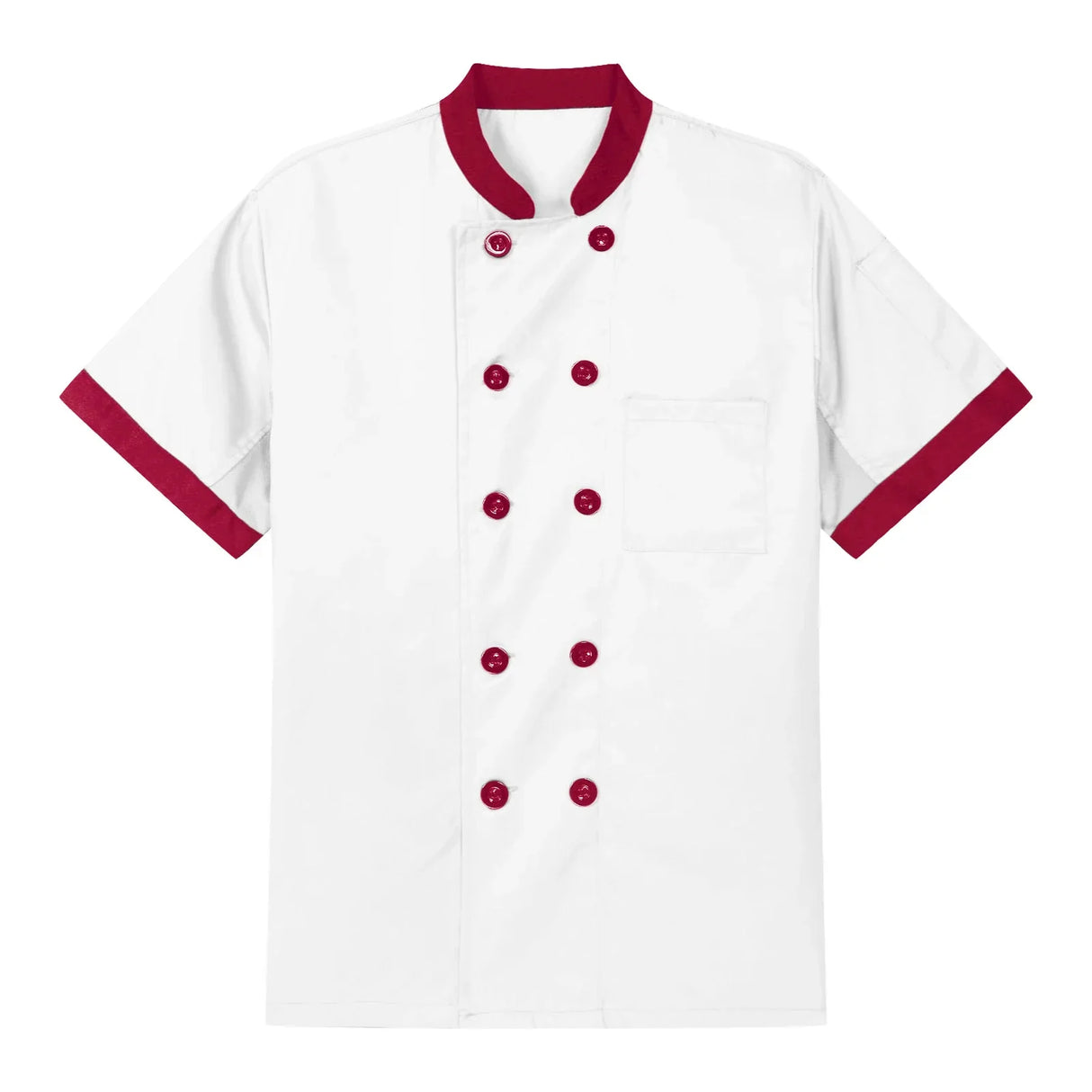 Chef' Unisex Work Uniform Mens Women Chef Shirt