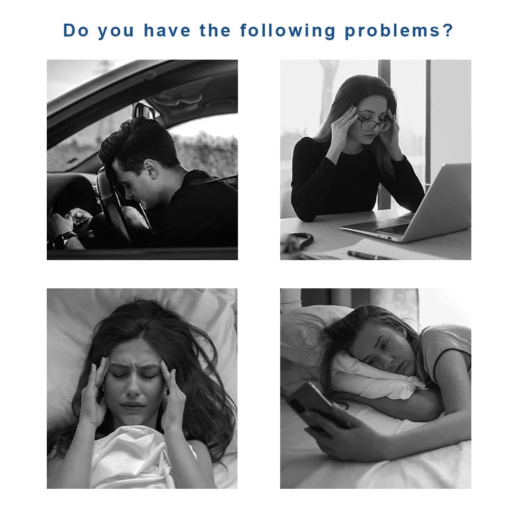 Electric Head Massage Instrument Air Bag Pressure Headband