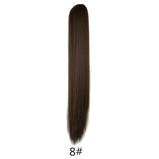 Claw Clip On Ponytail Hair Extension Synthetic Ponytail