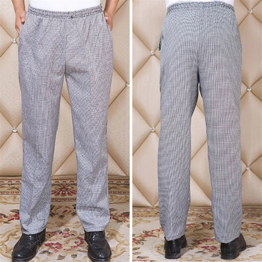 Hotel Cook Waiter Pants Cookchef Work Clothes Restaurant
