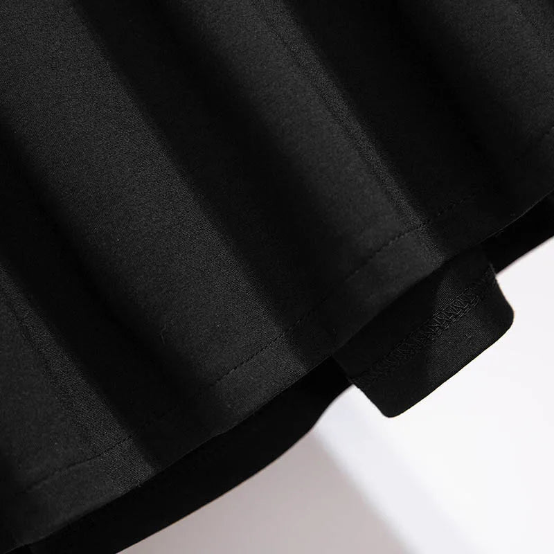 Women' Autumn Loose Pleated A-Line Skirt 4Xl