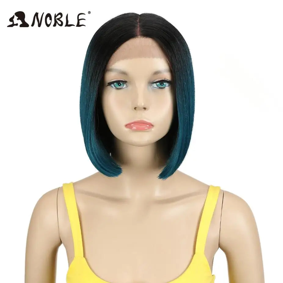 Noble Cosplay Synthetic Lace Wig Cosplay Wig Short