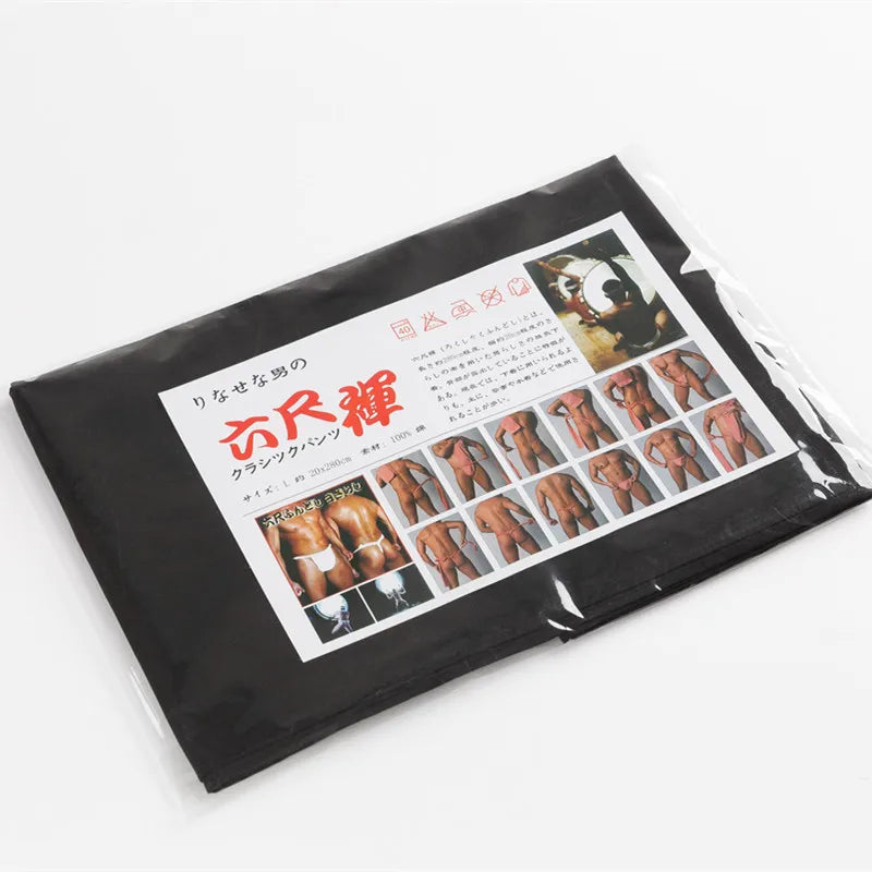 Japanese-Style Men' Kimono Underwear Cotton Loincloth Thong Accessories