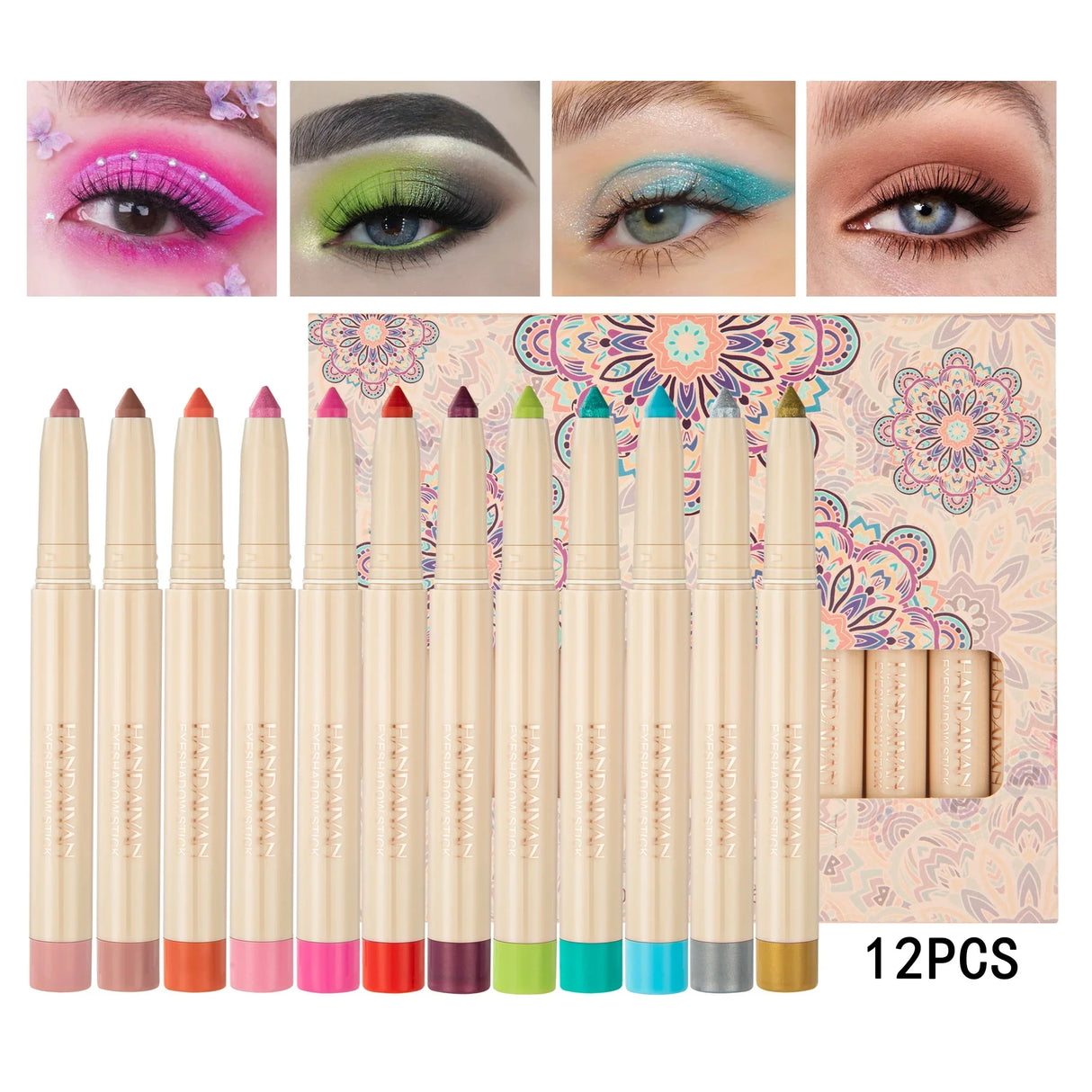 Handaiyan Makeup Series Eyeshadow Cream Matte Glitter