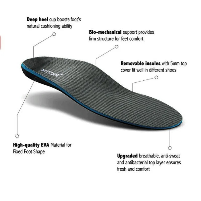 Deodorant Flat Foot Correction Insole Arch Support Orthopedic