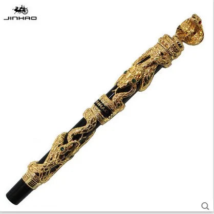 High Quality Jinhao Metal Snake Pen Luxury Calligraphy
