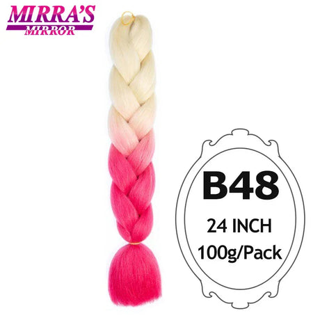 24inch Ombre Hair For Braids 5Pcs Box