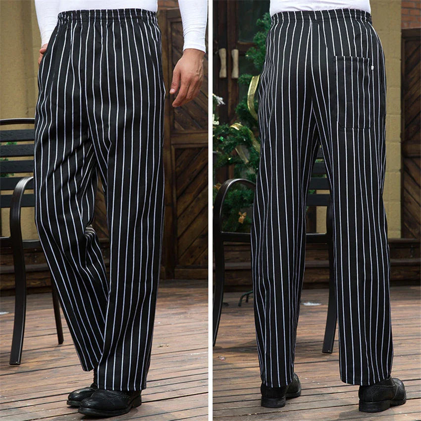 Hotel Cook Waiter Pants Cookchef Work Clothes Restaurant