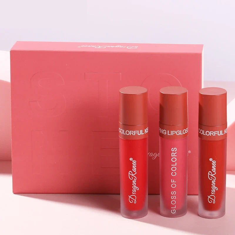 Women Matte Velvet Moisturizer Makeup Lipgloss Cosmetic