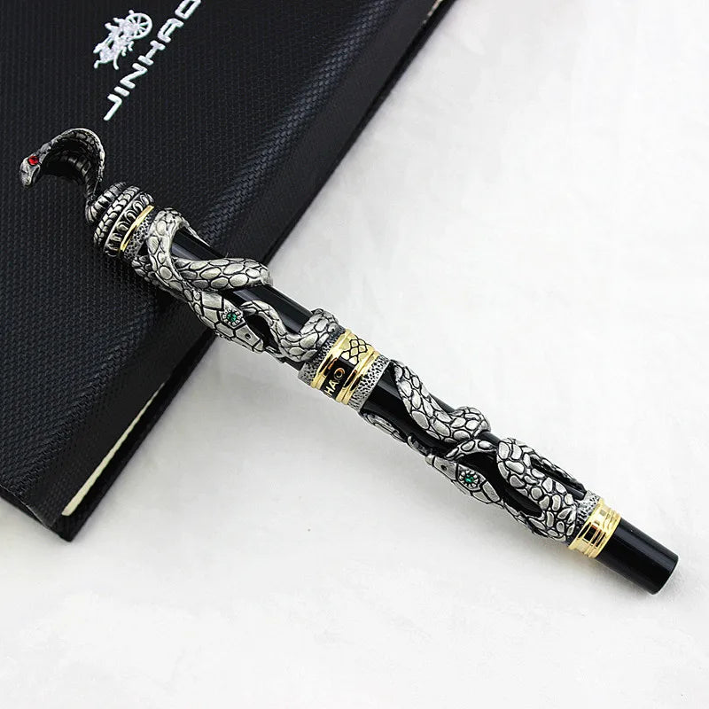 High Quality Jinhao Metal Snake Pen Luxury Calligraphy