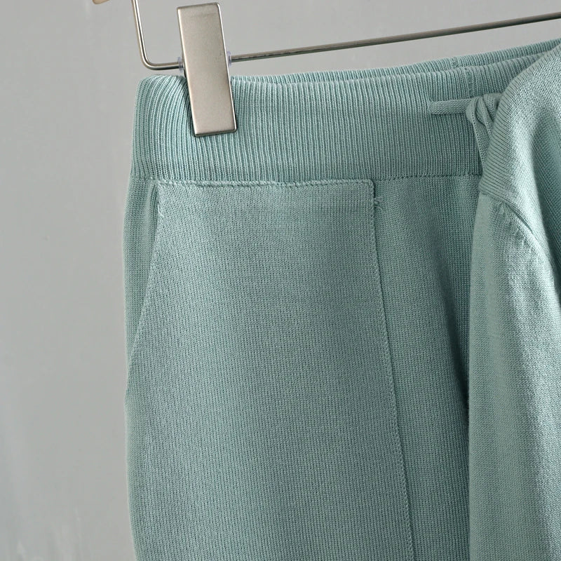 Gigogou Spring Autumn Piece Women Cardigan Tracksuits Fashion