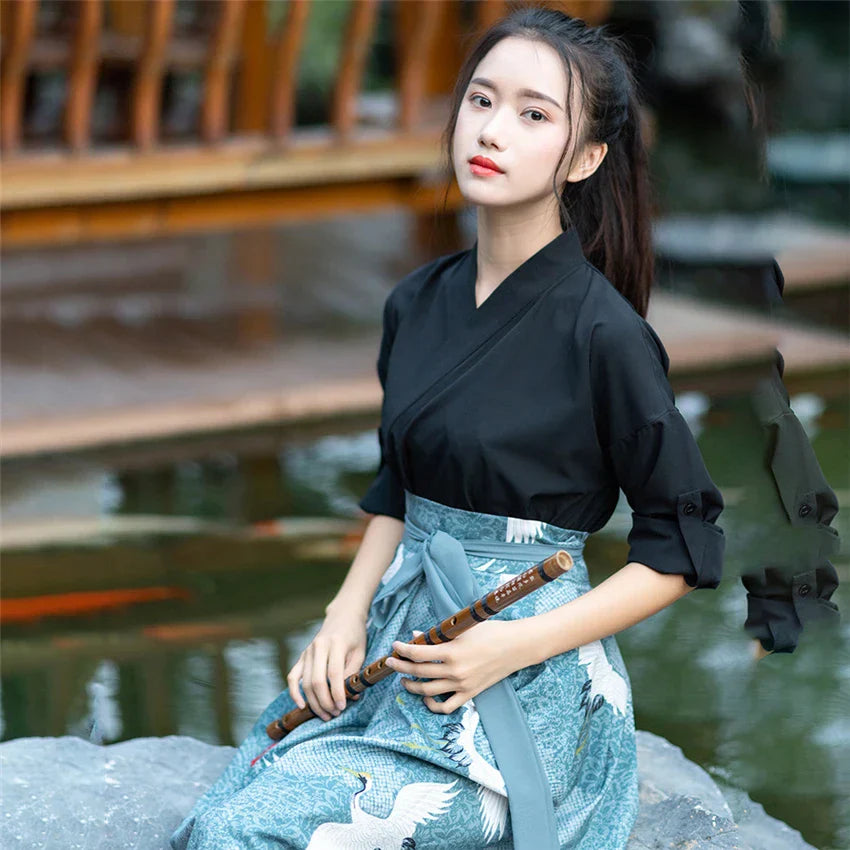 Kimono Dress Women Haori Japanese Style Kawaii Girls