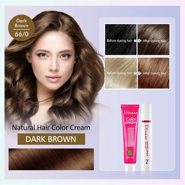 Natural Plant Conditioning Hair Dye Fast Dye Coloring