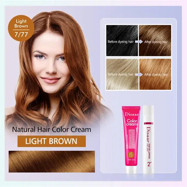 Natural Plant Conditioning Hair Dye Fast Dye Coloring