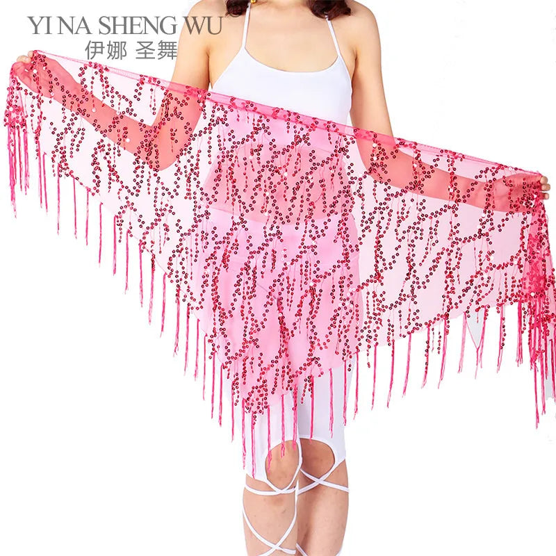 New Belly Dance Costumes Sequins Tassel Indian Belly