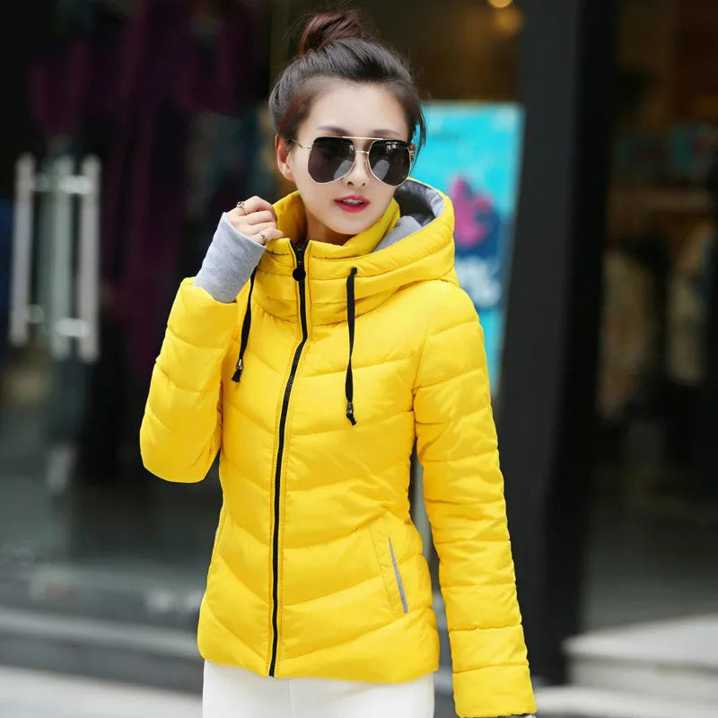 Parka Down Cotton Coat Female Jacket Autumn Winter