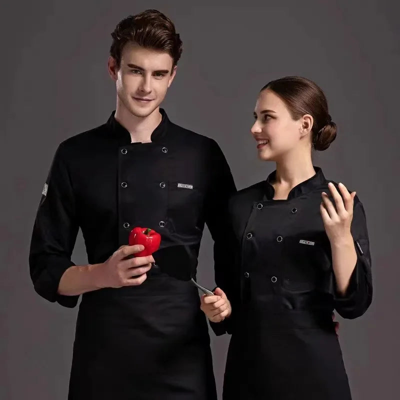 Restaurant Cafeteri Back Kitchen Breathable Mesh Chef Work