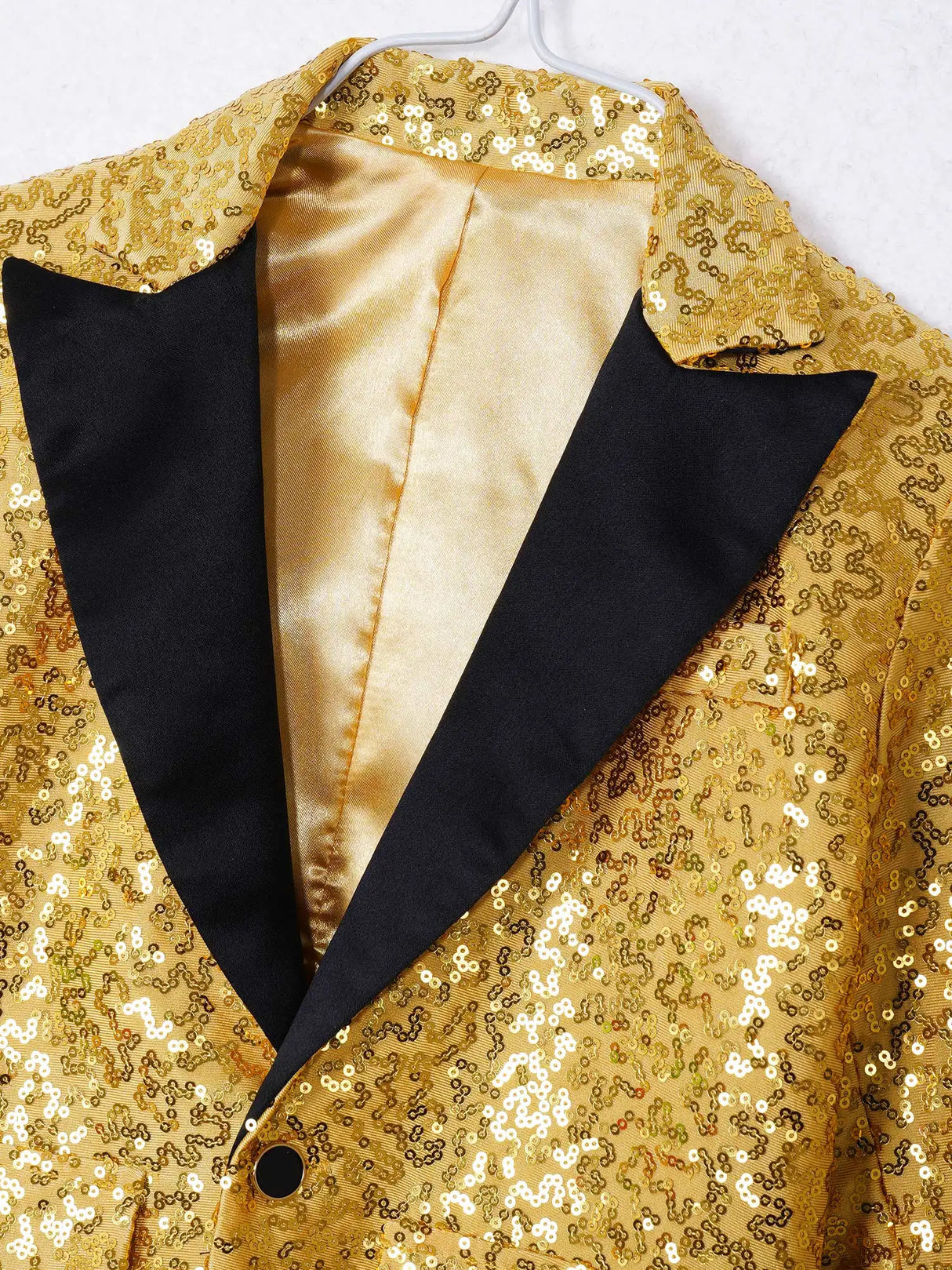 Shiny Sequins Blazer Kid Boy Stylish Jacket Coat