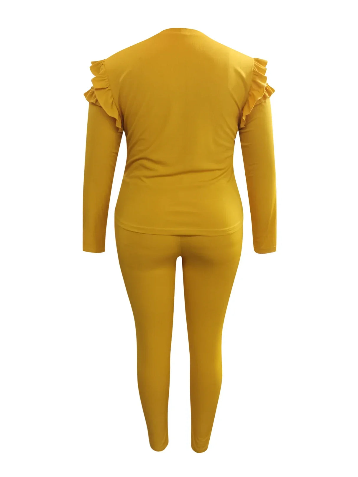 Trendy V Neck Striped Yellow