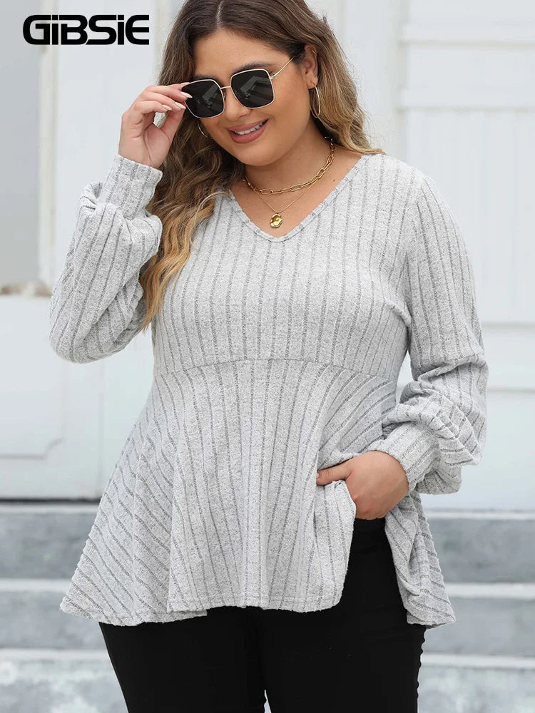 Gibsie Long Sleeve Tops For Women Spring Fall