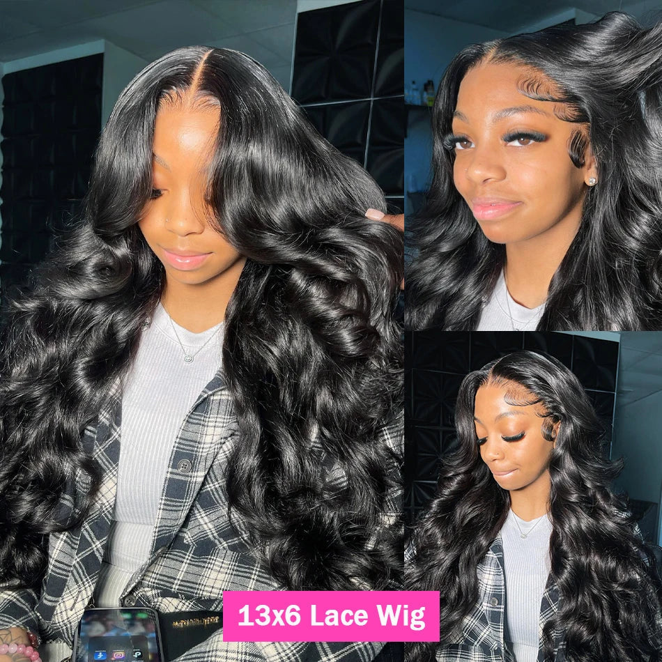 Luvin Body Wave 13X6 Lace Frontal Wigs