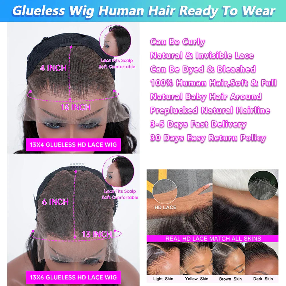 Body Wave Orange Ginger Lace Front Human