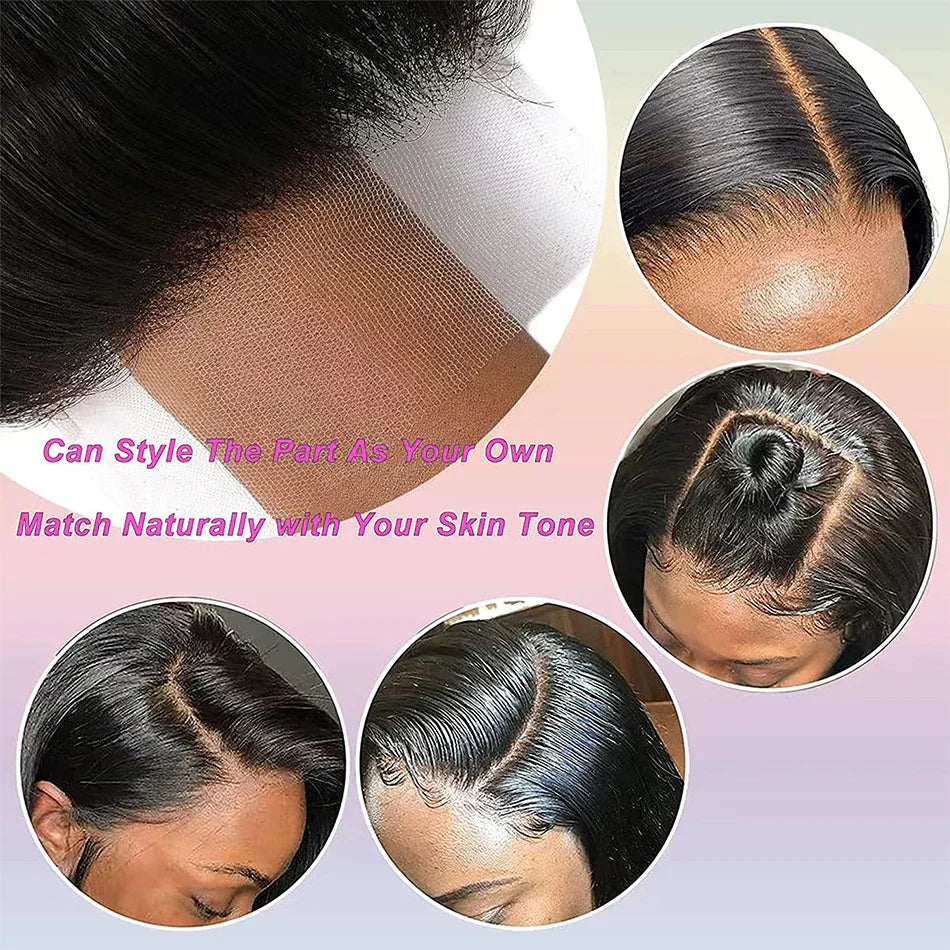 Straight 4X4 5X5 6X6 Lace Closure Human Hair