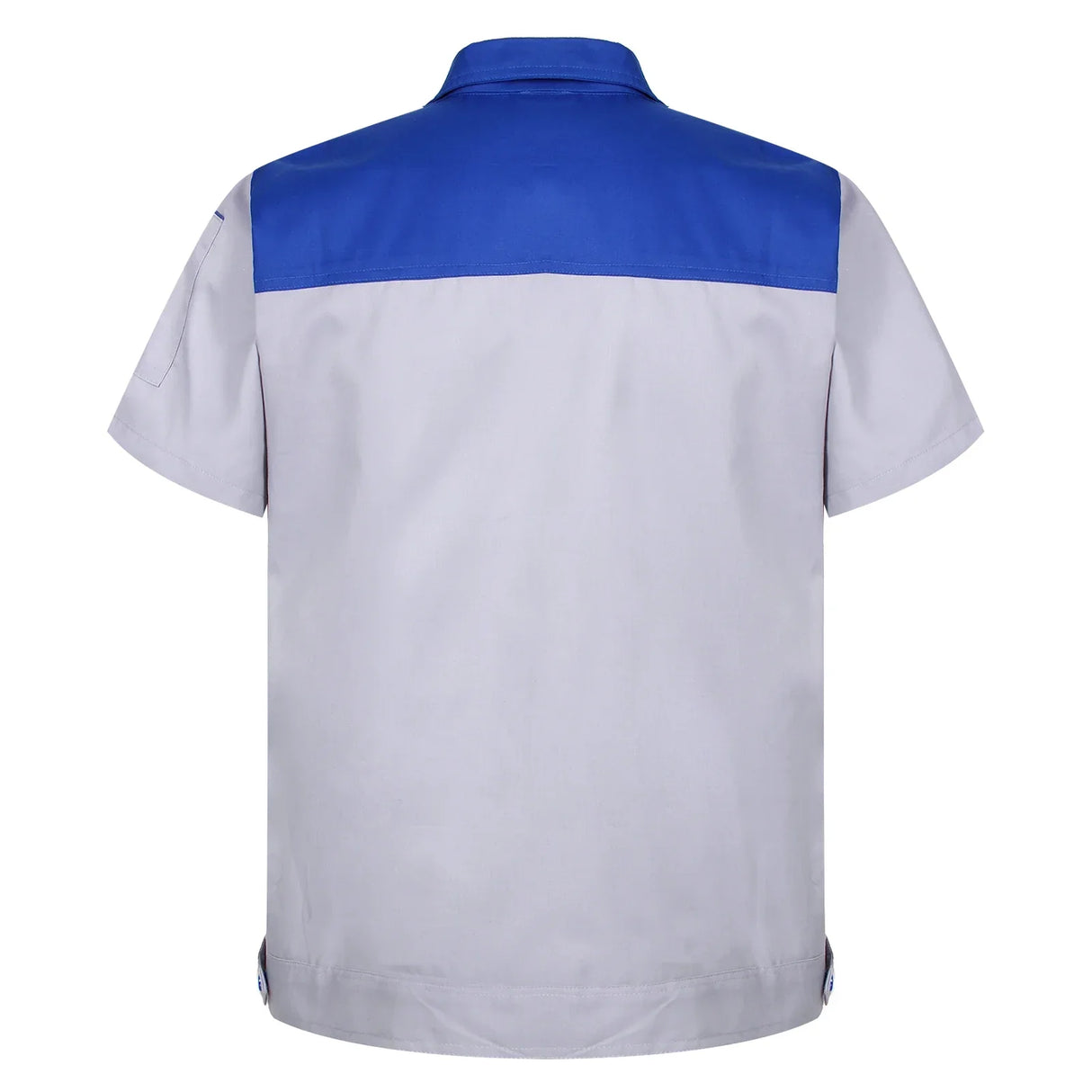 Men Women Short Sleeve Work Coat Workshop Shirts