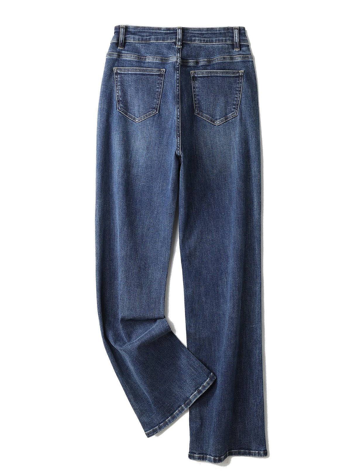 Wide Leg Jeans For Women Stretchy High Waist