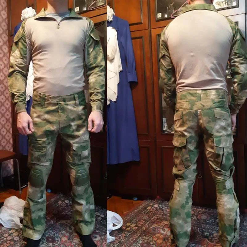 Russia Cp Men Tactical Camo Military Uniform Us