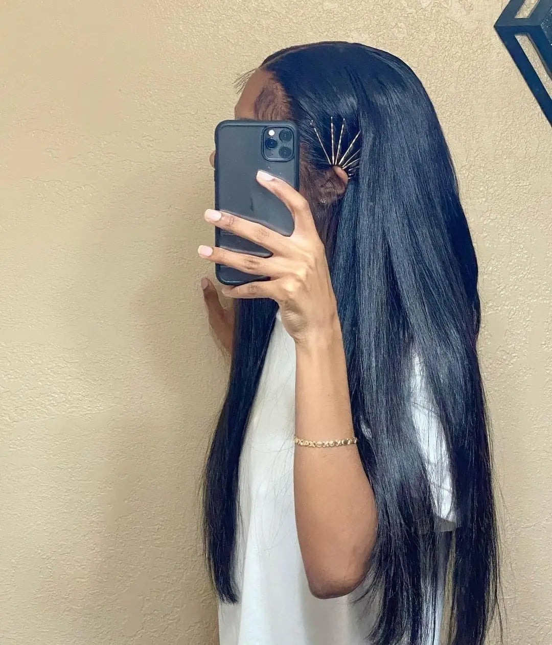 Transparent Lace Frontal Wig 4X4 Lace Closure Wig