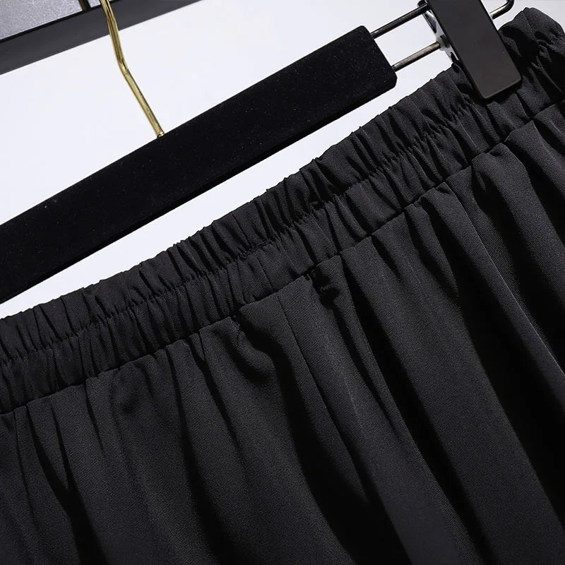 Fat Sister In The Long Thin A-Line Skirt