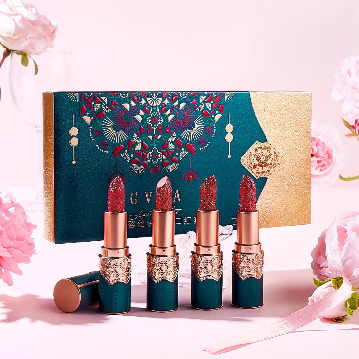 Makeup Carved Lipstick Velvet Matte Moisturizing Easy