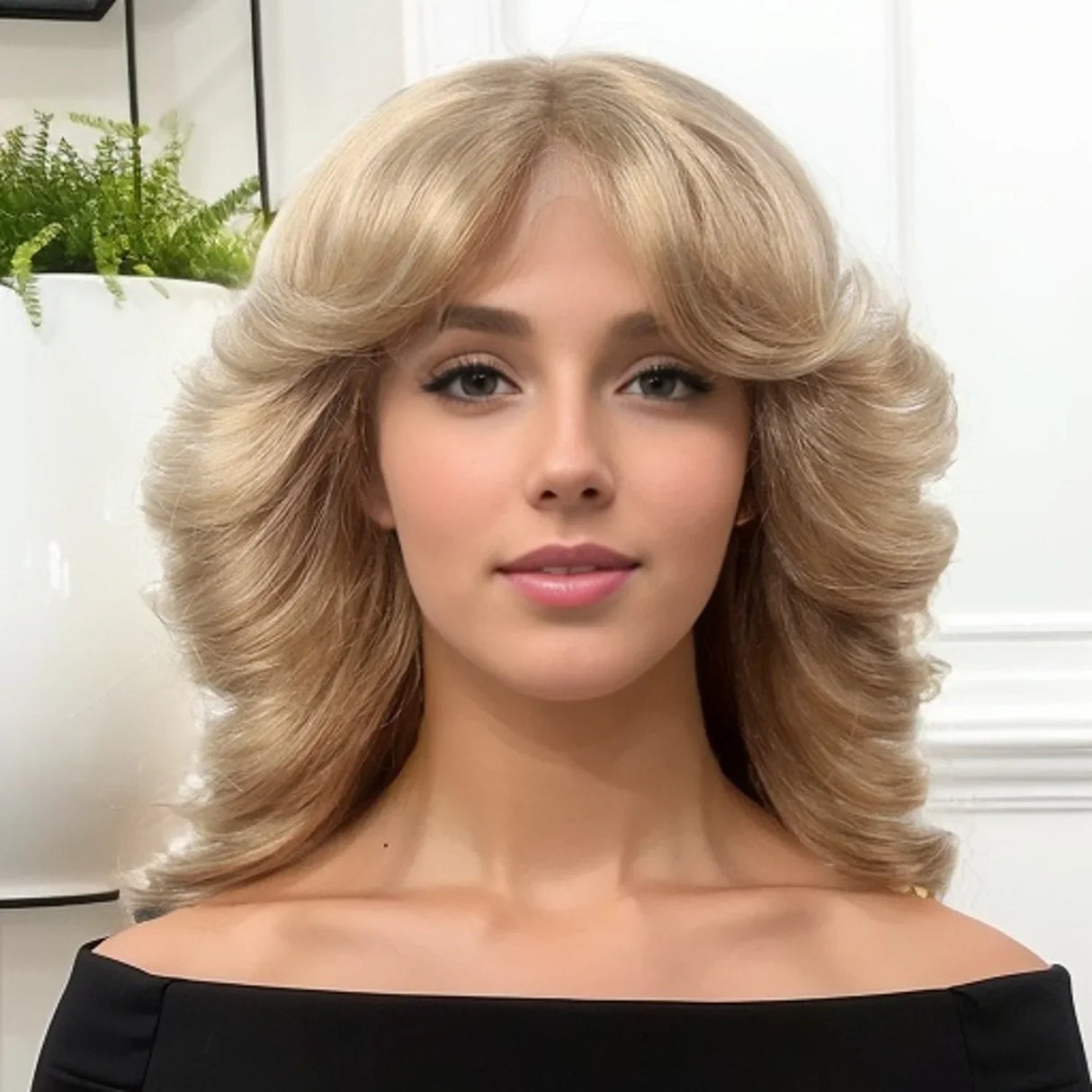 Ombre Blonde Lace Front Women Wigs Xx. T