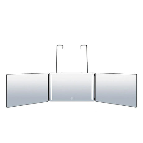 Way Mirror With Lights Cosmetic Mirror Trifold Hair