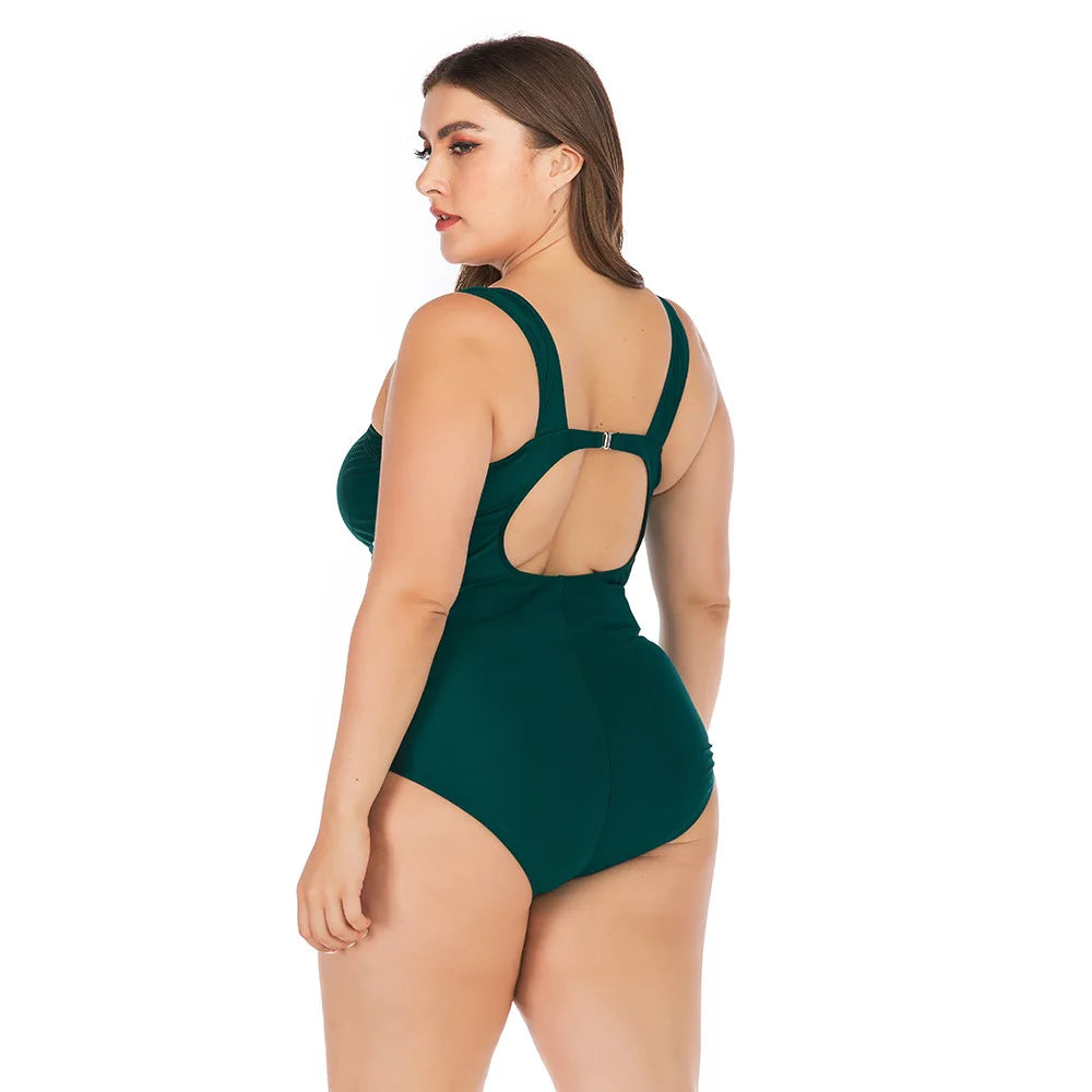 Sexy Leopard 5Xl Swimwear Women One Piece Swimsuit