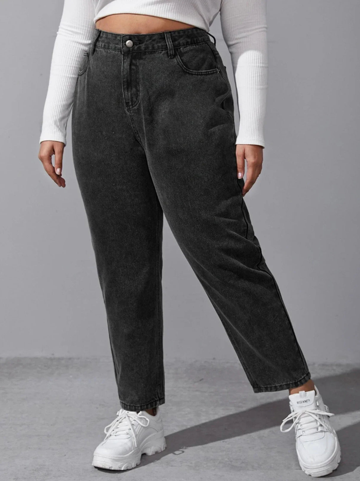 Women Autumn Washing Loose Stretchy Pant 5Xl 6Xl