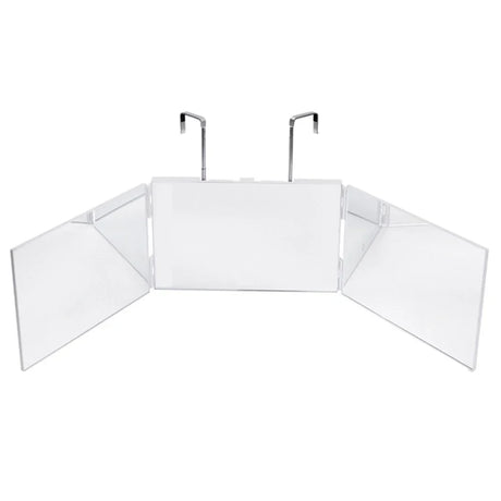 Way Mirror With Lights Cosmetic Mirror Trifold Hair