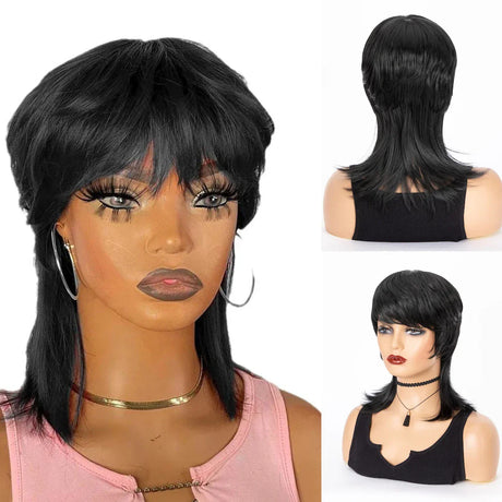 Wigera Synthetic Short Pixie Cut Wigs On Sale