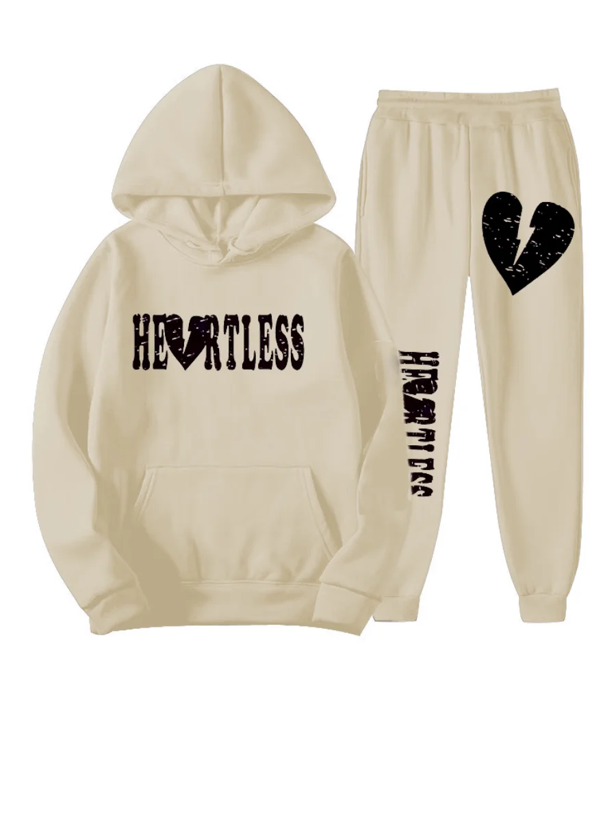 Lw Woman Tracksuit Two Piece Set Letter Print